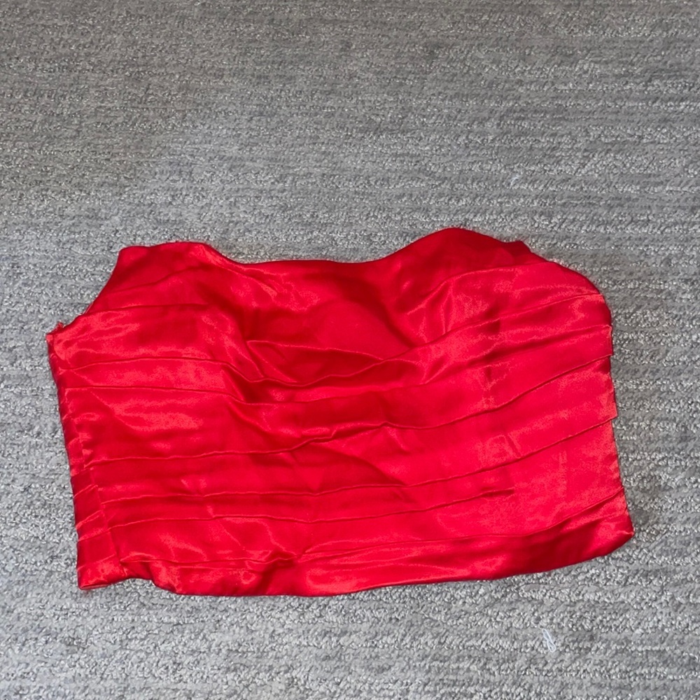 Red corset